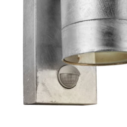 Nordlux Tin Outdoor Galvanized Steel Wall Light Coastal/marine Safe Silver,mains - thumbnail 4