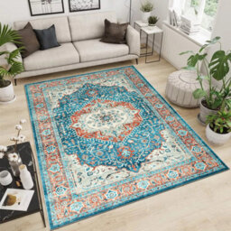 Ameha Non Slip Cashmere Rugs Living Room Kitchen Area Carpet Hallway Lobby Carpet(200X290 Cm, Regal) - thumbnail 4