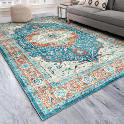 Ameha Non Slip Cashmere Rugs Living Room Kitchen Area Carpet Hallway Lobby Carpet(200X290 Cm, Regal) - thumbnail 3
