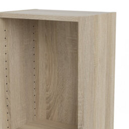 Furniture To Go Basic Tall Narrow Bookcase (4 Shelves) In Oak - thumbnail 8