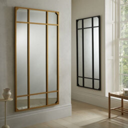 The Online Mirror Shop Wall Mirror Jersey Industrial Rectangular Shape With Full Length Gold Frame- H 160Cm X W 80Cm For Hanging In Entryway - thumbnail 7