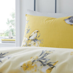 Gc Gaveno Cavailia Tropical Birds Duvet Cover Bedding Set Ochre Double 3Pc With Birds And Flowers Print Quilt Cover - thumbnail 5