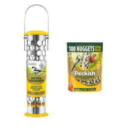 Peckish Suet Ball Nugget Bird Feeder +2Kg Bag Of Extra Goodness Nuggets 60053010 - thumbnail 1