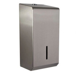 Holcombe Trading Multi Flat Toilet Tissue Holder. Rust Proof Stainless Steel. Lockable And Has A Viewing Window - thumbnail 1