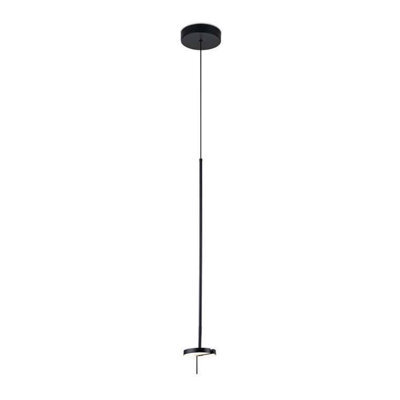 Luminosa Lighting Luminosa Invisible Led Ceiling Pendant Matt Black Mains Dimming (Lc) 765Lm 3000K