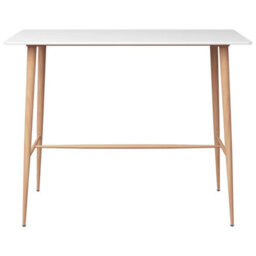 Berkfield Durable Bar Table White 120X60X105 Cm