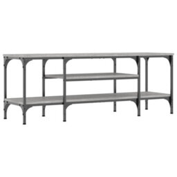Walplus Tv Cabinet Grey Sonoma 121X35X45 Cm Engineered Wood&iron - thumbnail 6