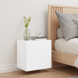 Berkfield Tv Wall Cabinet White 40.5X30X40 Cm Engineered Wood - thumbnail 3