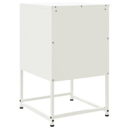 Berkfield Bedside Cabinets 2 Pcs White 36X39X60.5 Cm Steel - thumbnail 8