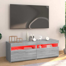 Vidaxl Tv Cabinet With Led Lights Grey Sonoma 120X35X40 Cm - thumbnail 5