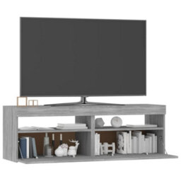 Vidaxl Tv Cabinet With Led Lights Grey Sonoma 120X35X40 Cm - thumbnail 7