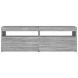 Vidaxl Tv Cabinet With Led Lights Grey Sonoma 120X35X40 Cm - thumbnail 8