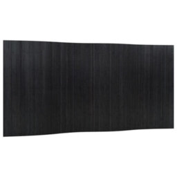 Vidaxl Room Divider Black 165X400 Cm Bamboo - thumbnail 2