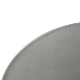 Beliani Ottoman Bed Velvet Vaucluse 180 X 200 Cm (Eu Super King) Light Grey - thumbnail 9