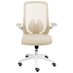Beliani  Office Chair Overlord Beige - thumbnail 4
