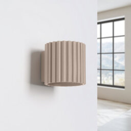 Luminosa Lighting Luminosa Aura Up & Down Wall Lamp Taupe 1X G9 - thumbnail 2