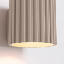 Luminosa Lighting Luminosa Aura Up & Down Wall Lamp Taupe 1X G9 - thumbnail 4