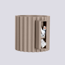 Luminosa Lighting Luminosa Aura Up & Down Wall Lamp Taupe 1X G9 - thumbnail 8