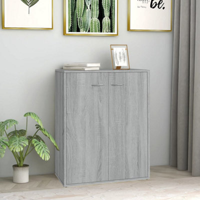 Vidaxl Sideboard Grey Sonoma 60X30X75 Cm Engineered Wood - image 1