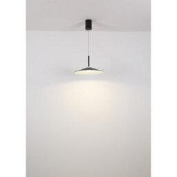 Luminosa Lighting Luminosa Lampone Dome Pendant Ceiling Light Matt Black Led 4000K - thumbnail 5
