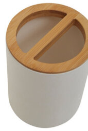 Orsina Canyon White Toothbrush Holder - thumbnail 5