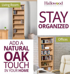 Hallowood Furniture Waverly Oak Cd Rack - thumbnail 7