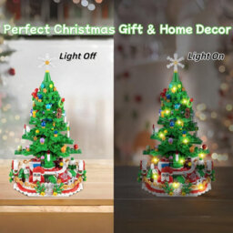 CLEFFNS Advent Calendar 2026 Adult Christmas Tree Building Blocks Holiday 24 Days Christmas Countdown Calendars Blocks Gift With Led Light - thumbnail 9