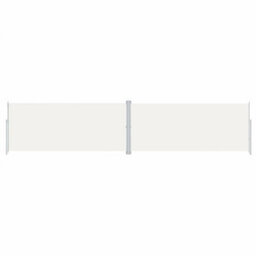 Walplus Retractable Side Awning Garden Sun Shade Canopy Gazebo For Back Door, Porch, Patio Cream 220X1000 Cm - thumbnail 2