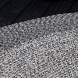 Athena 350Cm Round Weatherproof Indoor And Outdoor Rug In Shale Grey - thumbnail 5