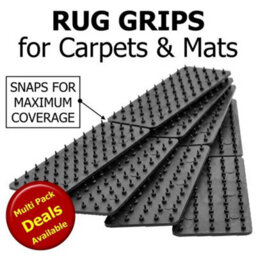Non Slip Rug Grippers For Carpets Washable Anti Slide Mat Grips Runner - thumbnail 2