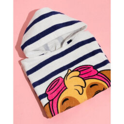 Paw Patrol Childrens/kids Skye Hooded Towel White/navy (One Size) - thumbnail 6
