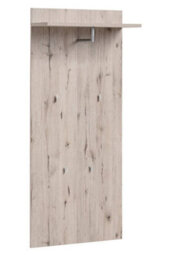 Arte Gustavo Iii Hallway Set In Oak Wellington & White Gloss - Flexible Entryway System With Tall Storage, Bench & Mirror - thumbnail 4