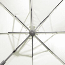 Loops Premium 3M Banana Parasol Cream Easy Tilt & Swivel Garden Dining Patio Umbrella - thumbnail 6