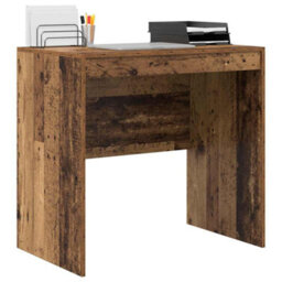 Berkfield Desk Old Wood 80X50X76 Cm Engineered Wood - thumbnail 3