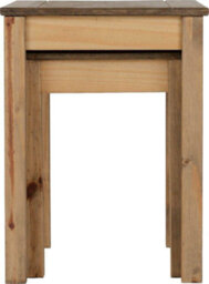 Seconique Panama 2 Table Nest In Natural Wax Finish - thumbnail 5