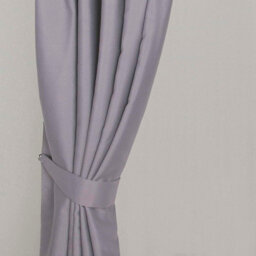 Homescapes Grey Herringbone Chevron Curtain Tie Back Pair - thumbnail 1