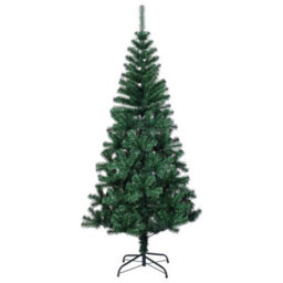 Berkfield Artificial Christmas Tree With Iridescent Tips Green 180 Cm Pvc - thumbnail 2