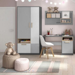 Arte Pok Modern Grey & White  Desk (H)750mm (W)1200mm (D)500mm - Children's Study Computer Desk - thumbnail 3