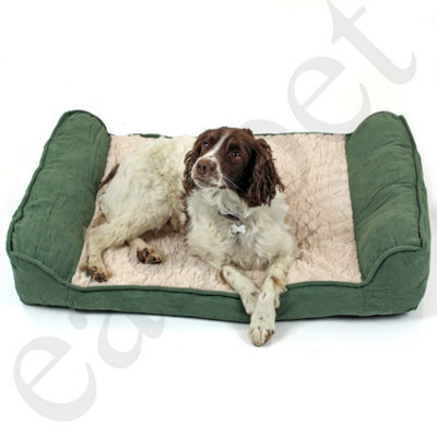 Actiaspet Deluxe Green Orthopaedic Soft Dog Pet Warm Sofa Bed Pillow Cushion Chair Large - image 1