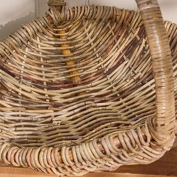 Dibor Traditional Natural Large Log Carrier With Handle H44 X L44 X W42Cm - thumbnail 5