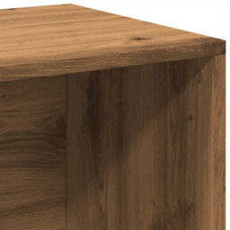 Berkfield Lp Storage Box Artisan Oak 69.5X34X36 Cm Engineered Wood - thumbnail 8