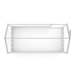 Darphe White Pine Wood Toddler Bed Frame With Fence And Roof, 1990 mm Width - thumbnail 4