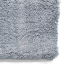 Silver Plain Shaggy Rug For Living Room Dinning Room Utility Room-120Cm X 170Cm (3Ft. 11In. X 5Ft. 6In.) - thumbnail 4