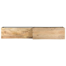 Berkfield Tv Cabinet 180X30X50 Cm Rough Mango Wood - thumbnail 5