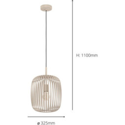 Loops Sandy Finish Modern Design Single Pendant Ceiling Light For Stylish Indoor Spaces - thumbnail 4