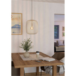 Loops Sandy Finish Modern Design Single Pendant Ceiling Light For Stylish Indoor Spaces - thumbnail 3