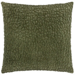 Yard Pebble Textured Chenille Cushion Cover