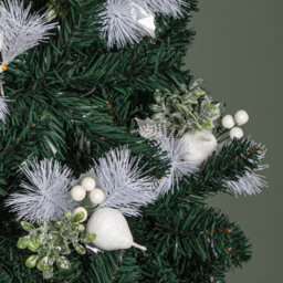Samuel Alexander Set Of 6 19Cm Christmas Pick Decoration With White Apple And Pear - thumbnail 7