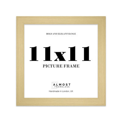 "15X15"" Turquoise Picture Frame - 15X15"" Square Frame With 13X13"" Mount For 15X15""/13X13"" Pictures Moderrn Style Thin Edge, 1 Pack" - image 1