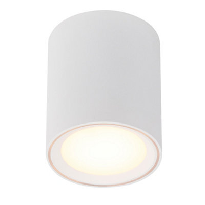 Nordlux Fallon Long Surface Indoor Kitchen Dining Hallway Downlight In White/white (Height) 12Cm - image 1